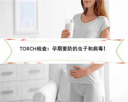 TORCH检查：孕期要防的虫子和病毒！